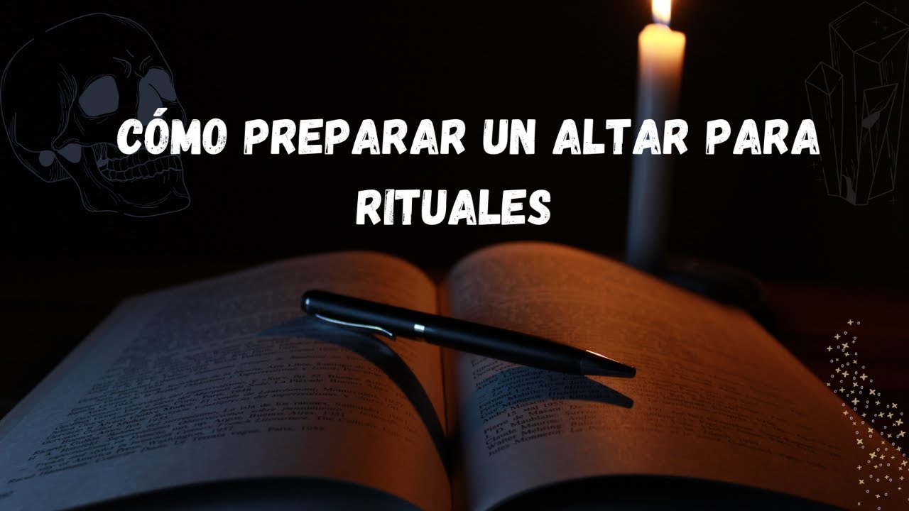 CÓMO PREPARAR UN ALTAR PARA RITUALES
