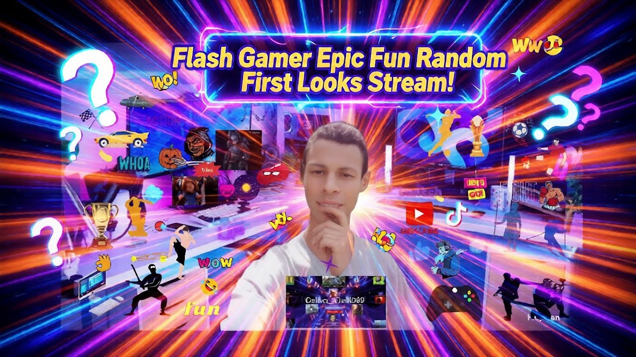 Flash Gamer Epic Fun First looks Stream!!! 