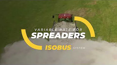 Variable Rate for Spreaders - ISOBUS System