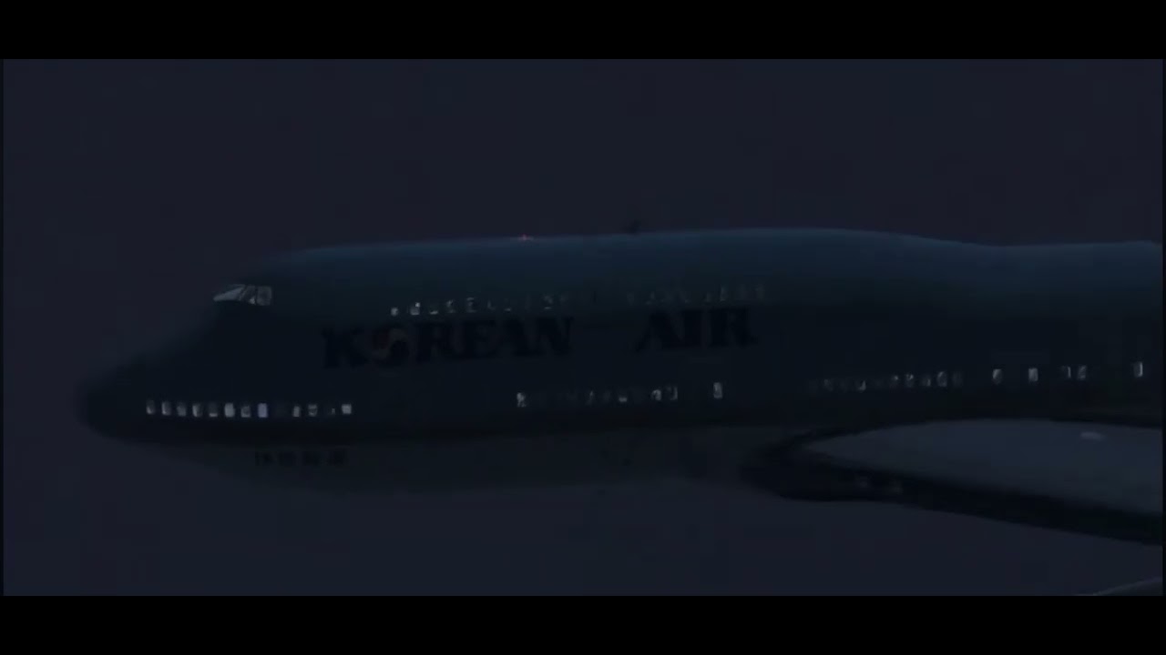 Korean airlines flight 801 crash animation 3