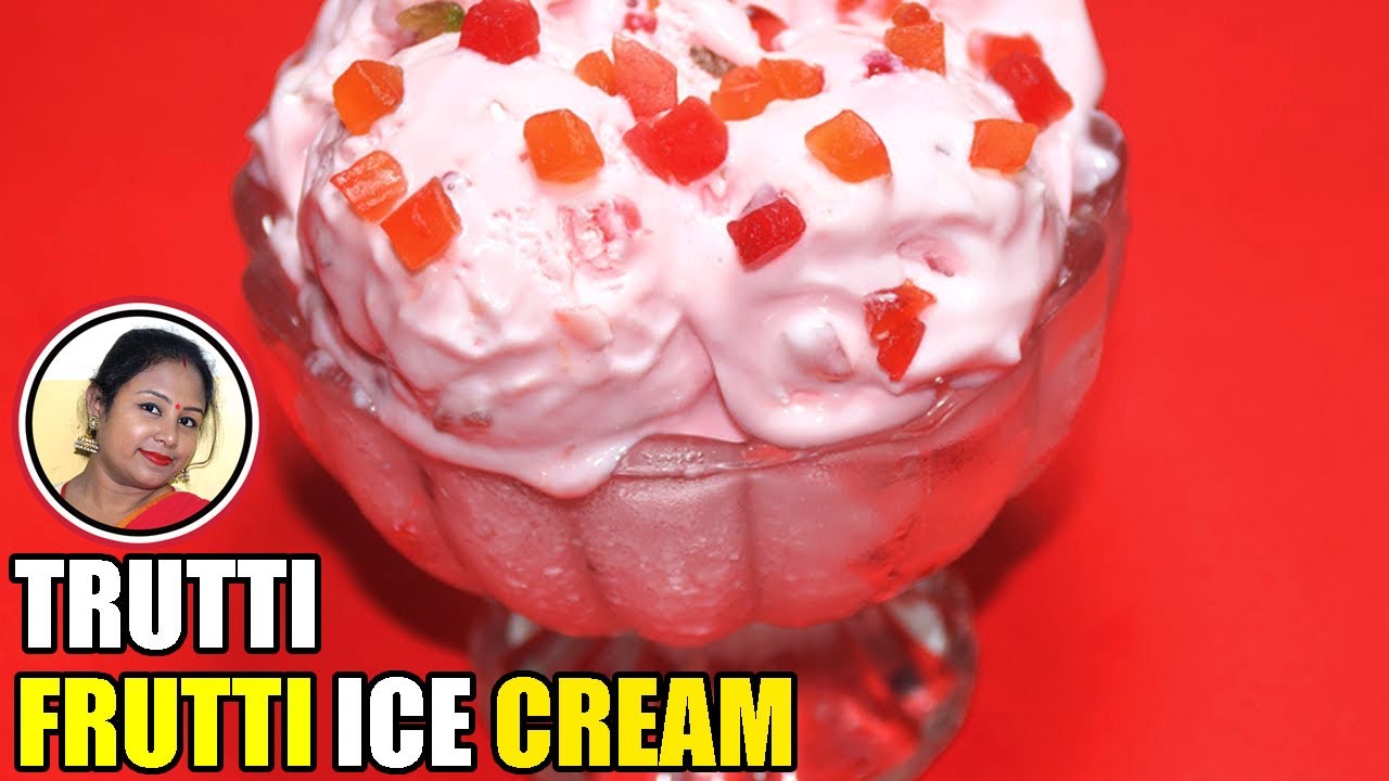 পারফেক্ট আইসক্রীম খুব সহজে Tutti Frutti Ice Cream Recipe Bengali