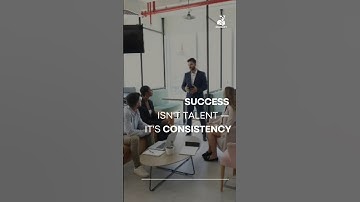 Success Is Not Talent, It’s Consistency: The Real Key to Achieving Goals 🔑 #successprinciples