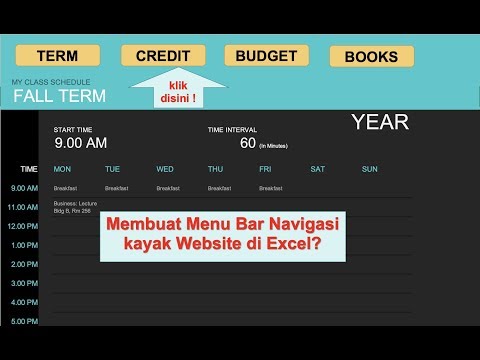 belajar hyperlink Excel: