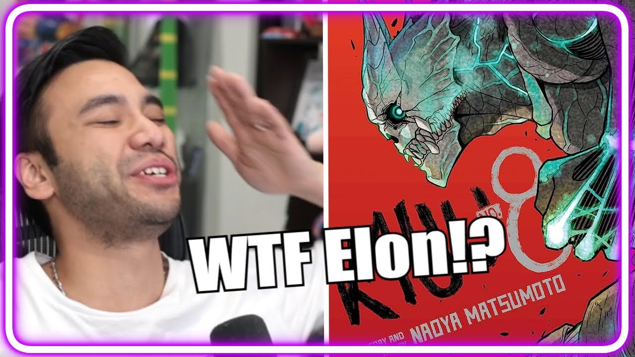 Gigguk reacts to Kaiju No.8 will be broadcasted on Twitter