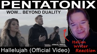 PENTATONIX - Hallelujah (Official Video) - ITALIAN WRITER Reaction