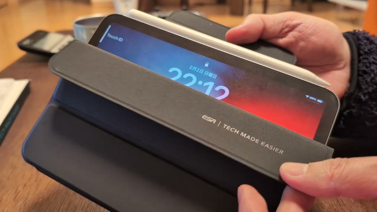 iPad mini A17 Proのケースを購入　ESRのPROTECTIVE TABLET CASE