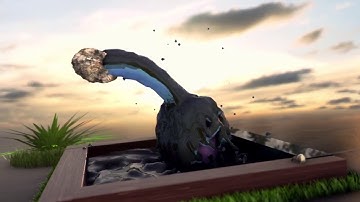 First Fluid Simulation (Blender+After Effects)