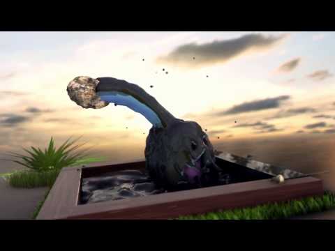 First Fluid Simulation (Blender+After Effects)