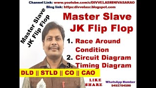 Master Slave JK Flip Flop || Race Around Condition || Master Slave JK Flip-Flop Explained ||