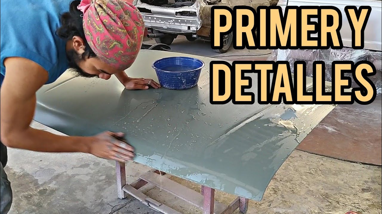 Pintando cofre COLOR METÁLICO / parte 1 / Primer y detalles