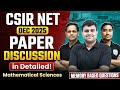 CSIR NET Dec 2025 Mathematical Sciences Memory Based Questions | CSIR NET DEC 2025 Paper Discussion