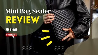 Amazon com  ODSD Mini Bag Sealer, 2 IN 1 Heat Sealer & Cutter Battery Powered, Portable Handheld Bag