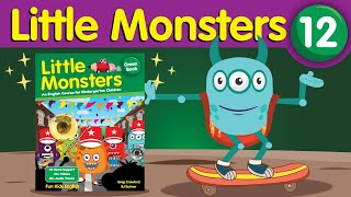 little monsters unit 12 green book english lesson kindergarten