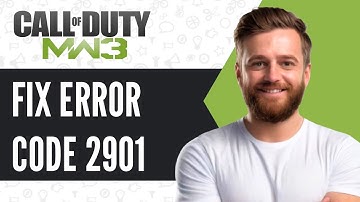 How To Fix Error Code 2901 in Modern Warfare 3 - Full Guide (2025)