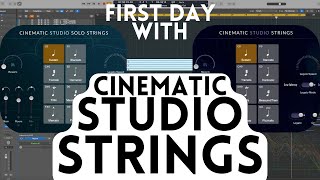 First day with Cinematic Studio Strings (and CSSS!)  goodbye BBC SO Pro?!