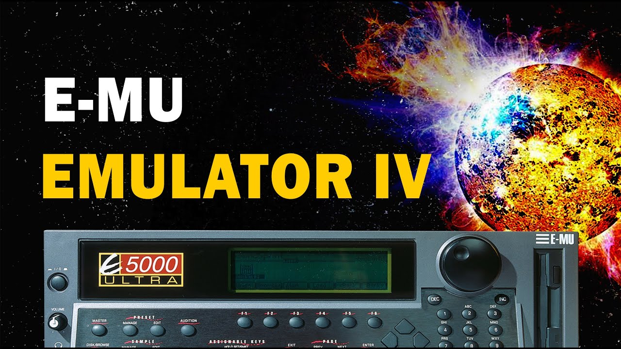 Семплер E-MU EMULATOR 4 - знакомство с аппаратом - И.З.С. №45