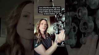 BETTER ONE OR TWO? #eyeexam #ophthalmology #medicalhumor #funny