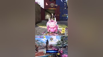 New Cold Claw armory legendary mac 10 kitty in pink showcase and gameplay #codm #codmobile #shorts