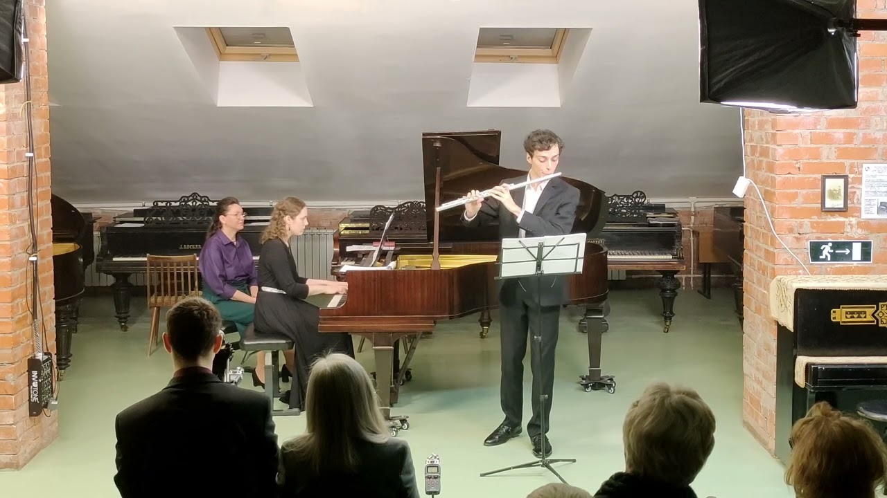 F.Gaubert - Ballade for flute and piano / Ф.Гобер - Баллада для флейты и фортепиано