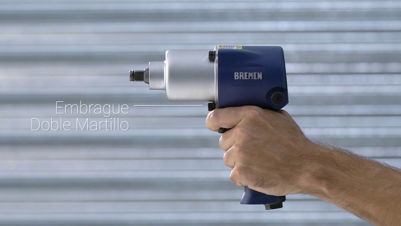 Máxima eficiencia con la Llave de Impacto Neumática BREMEN® - YouTube