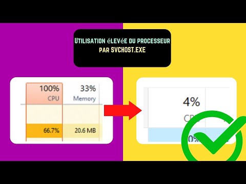 Résoudre l'utilisation élevée du CPU par SVCHOST.EXE [French]