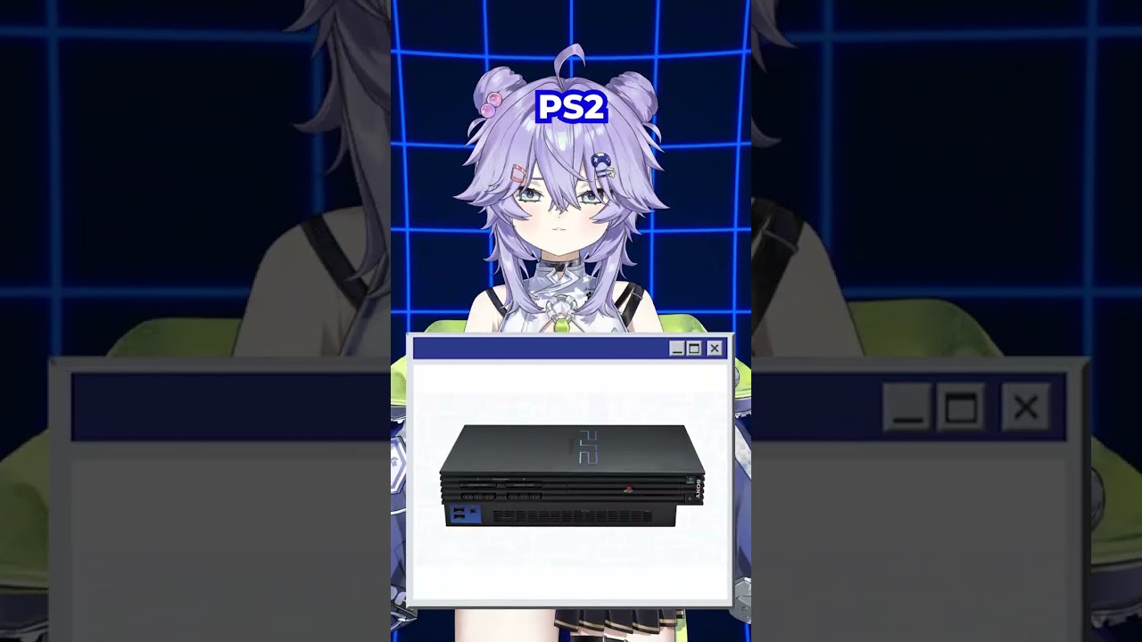 You can ROTATE THE Logo on the PS2?!? #vtuber #shorts #nostalgia