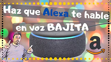 ¿Por qué me susurró Alexa?