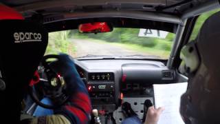 Rallye Ain-Jura 2015 - Caméra Embarquée Es1 - Buisson Maxencemure Julien - 106 16S A6