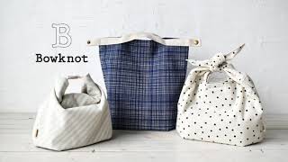 Bowknot ランチバッグ& ２wayランチポーチ