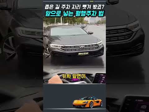 앞으로 넣는 <strong>평행주차</strong> 법