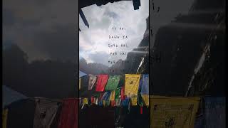 What else a men need more then a hot coffee and clear mountains? #mountains #ytshorts #travel #