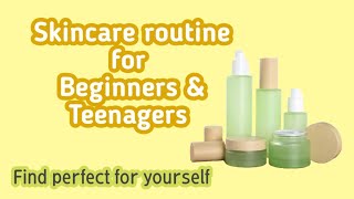 skincare routine for beginners/teenagers| how to start a skin care routine| for all skin types