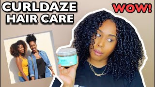 SO...I TRIED CURLDAZE GLOSSY SHINE GEL....WHOOAAAA!!!! | CURLDAZE HAIR CARE