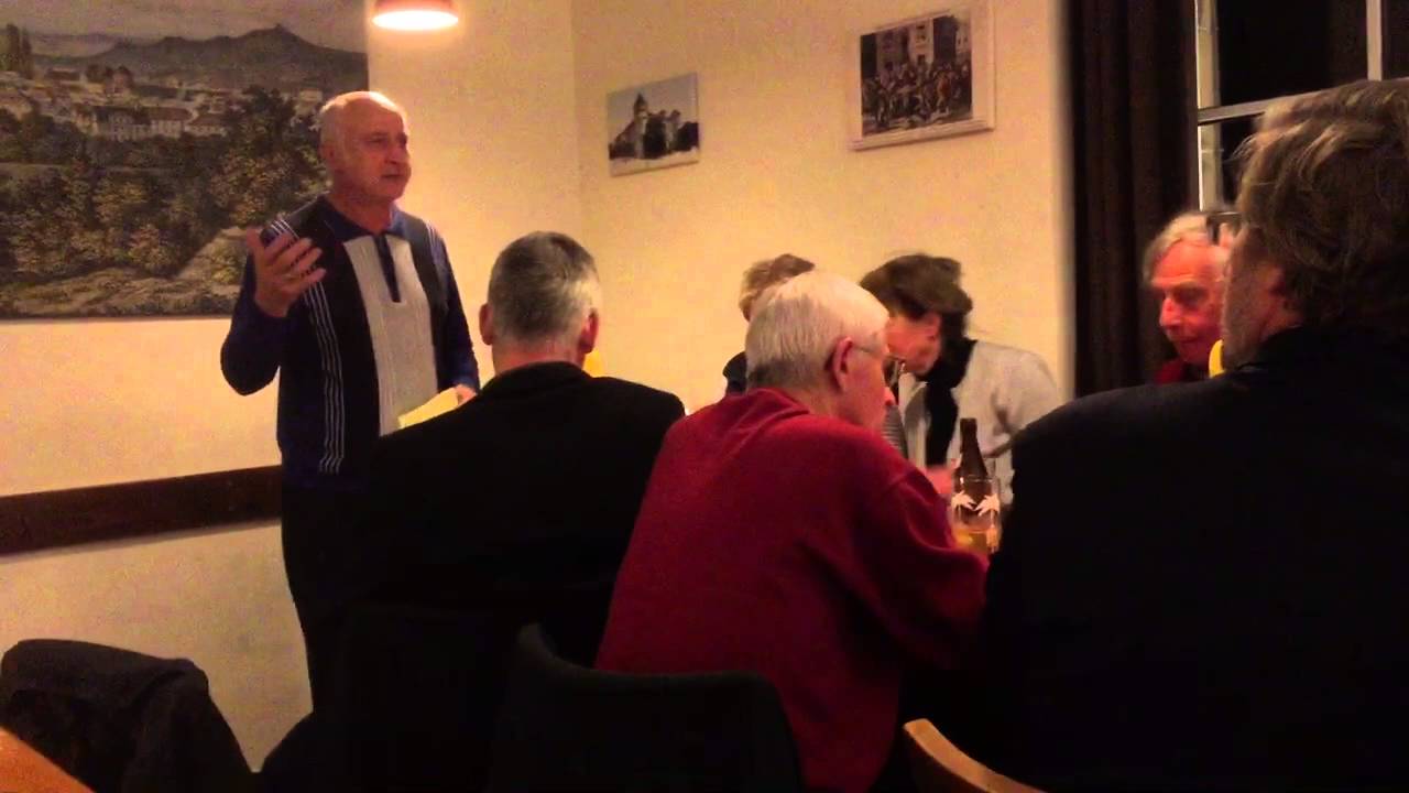 Pfarrer Bräuchle beim Stammtisch der IG Bürger