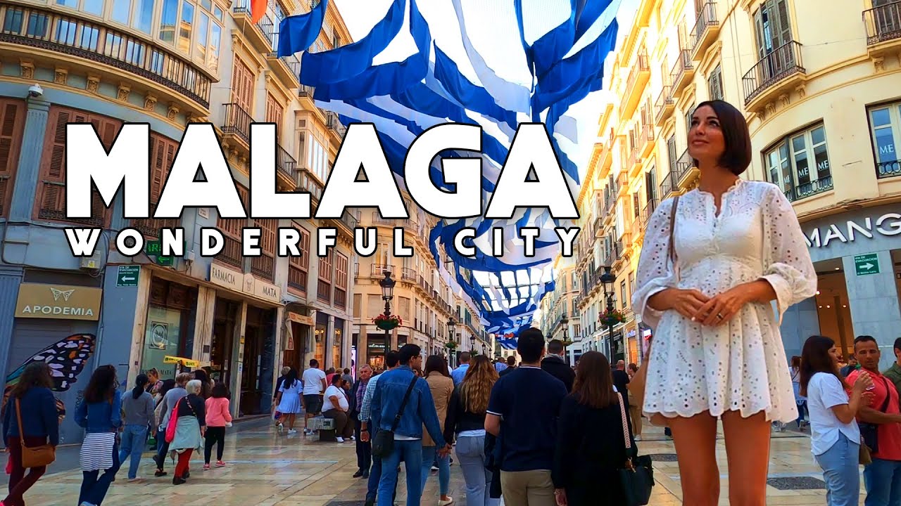 Malaga City Spain Wonderful City Update May 2023 La Noche en Blanco Costa del Sol | Andalucía [4K]