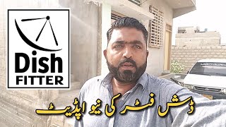 Dish Fitter Ki New Update Dish Fitter Dish Satellite Vlog 