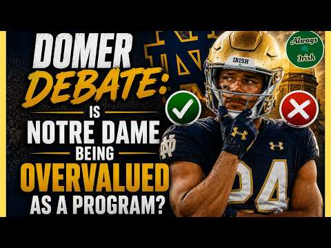 Domer Debate☘️Is Notre Dame being overhyped as a program?