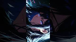 Cosmic Galaxy Eyes | Dark Anime Live Wallpaper 4K 🌌✨