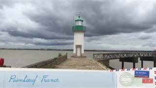 Paimboeuf par un jour de grisaille au mois de juillet