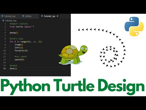 Python Programing Tutorial || Python GUI || Python Turtle Tutorial #001