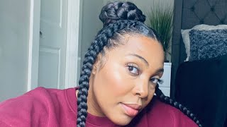 New Braid Style On Type 4 Hair|Black Panther Elite The Best Edge Control