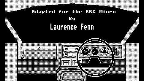 BBC Micro Music Demo - Cars