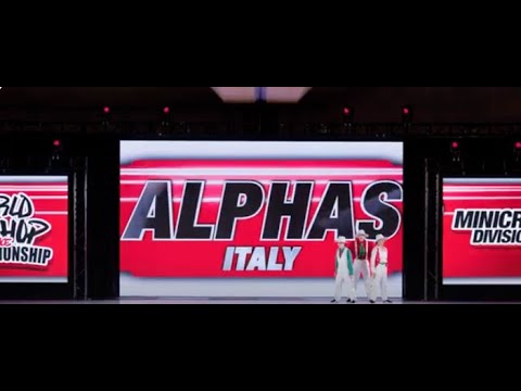 Alphas - Italy | MiniCrew Division Prelims | 2023 World Hip Hop Dance Championship