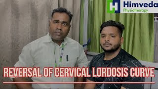 Treatment of Reversal of Cervical Lordotic Curve ​⁠@himvedaphysiotherapy