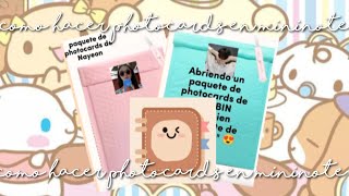 ｡ﾟ⊹ ✧ Como hacer photocards en mininote ୨♡୧ screenshot 5