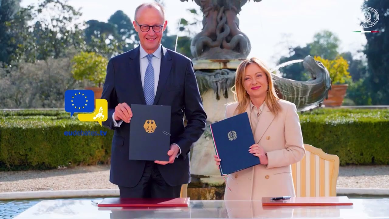 Giorgia Meloni and German Chancellor Merz Show the Way, Setting a New Course for Europe!