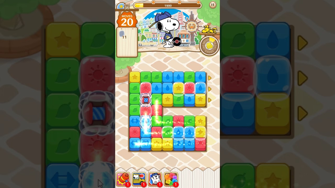 Snoopy Puzzle Journey level 36