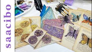 Quick & Easy Whimsical Watercolor Embellishments For Junk Journals