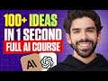 Complete AI & Prompt Engineering Course for Claude (better than ChatGPT?)