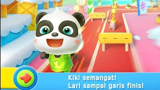 BAYI PANDA KIKI SEMANGAT,LARI SAMPAI GARIS FINIS DAN MENJADI JUARA | KARTUN ANAK | BABYBUS INDONESIA screenshot 5